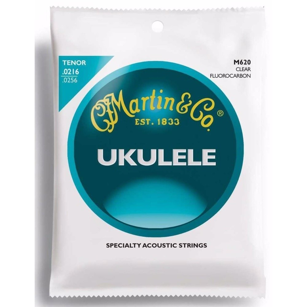 Martin M620 Clear Fluorocarbon Tenor Ukulele Strings