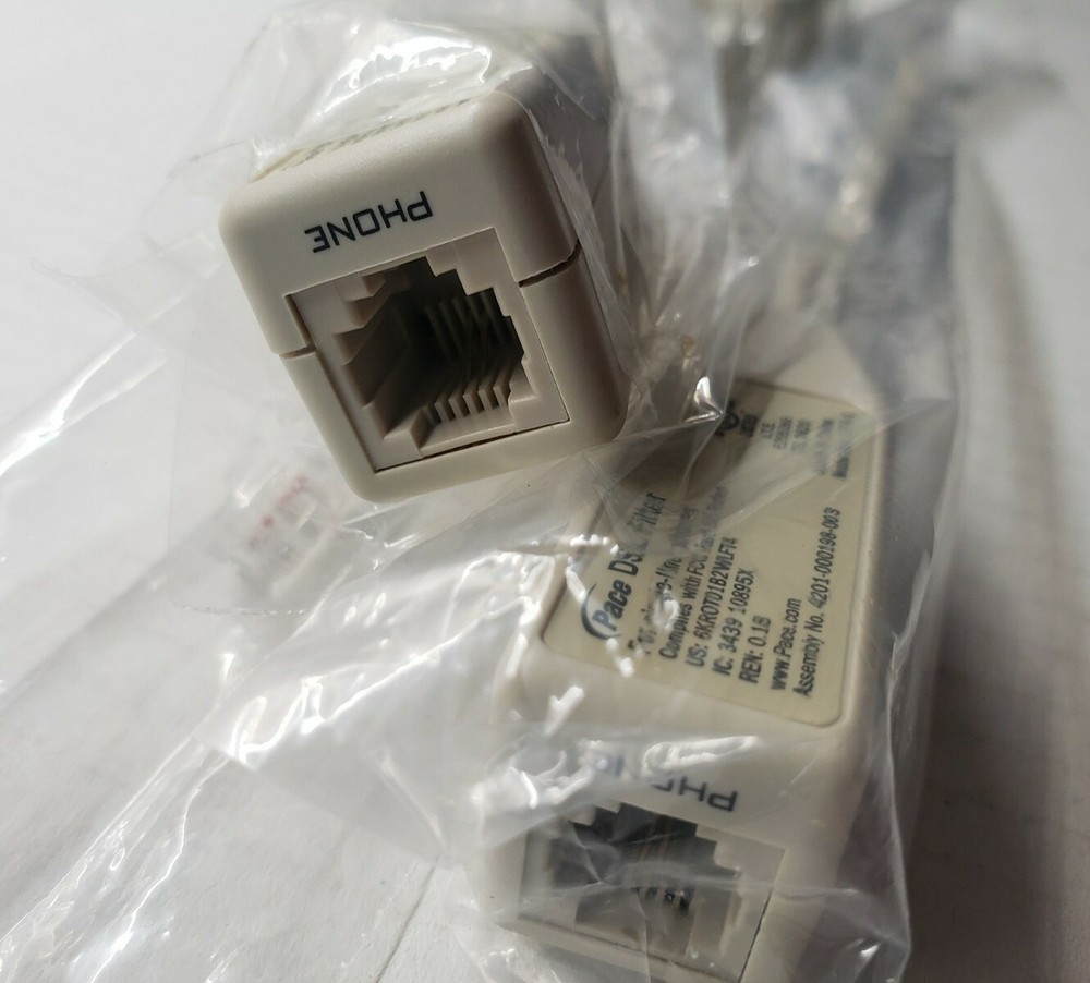 Pace DSL Filter 3 Pack New