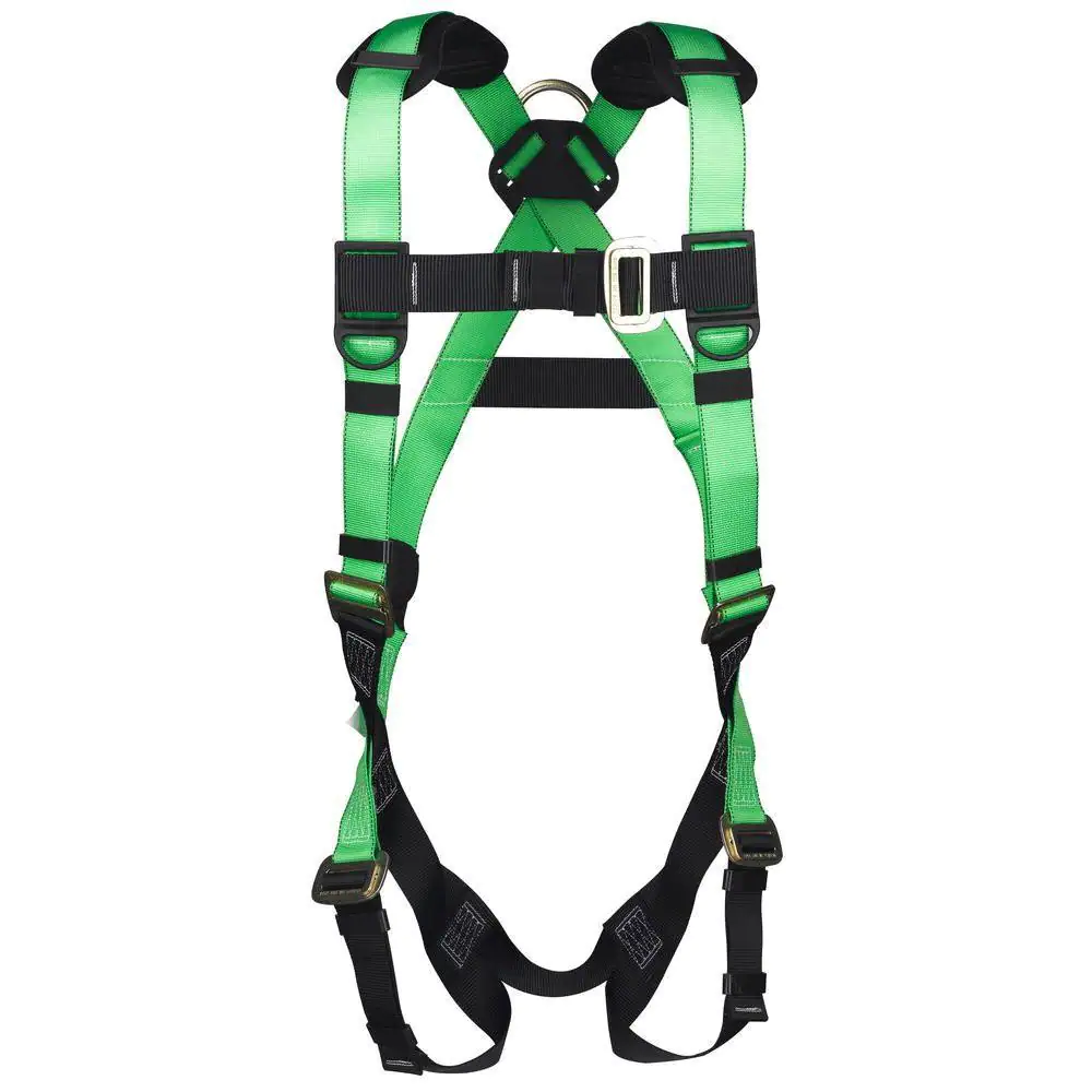 Complete Fall Protection Roofing Safety System Compliance Kit Harness Reusable