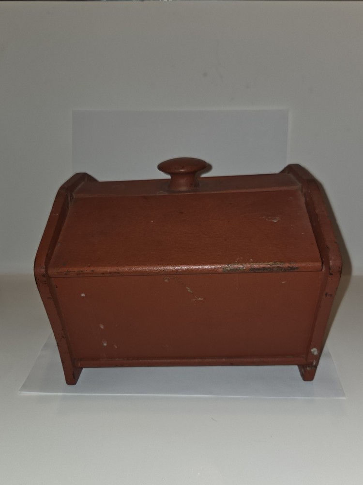 Vintage Wood Sewing Box