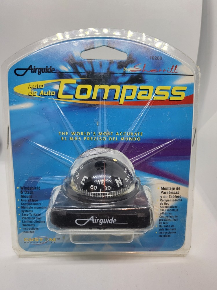 Airguide Auto De Auto Compass By Sherill