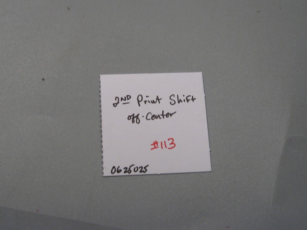 ERROR Note: 1974 $5 FRN Note. 2nd Print Shift Off-Center Error.