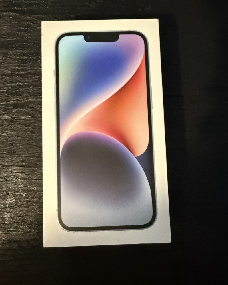 iphone 14 256gb blue BOX only With Charging Wire
