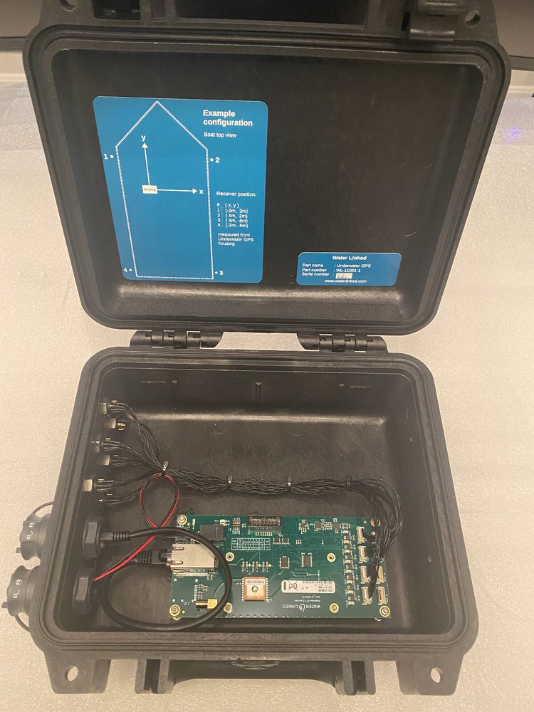 WaterLinked Underwater GPS Explorer Lab Kit Housing with Master-D1 System Board