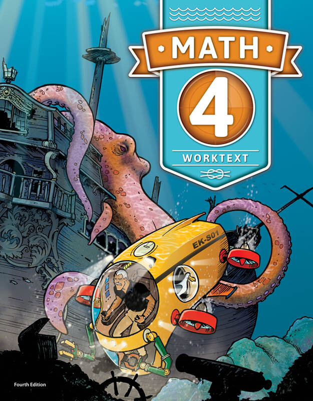 BJU Press - Math 4 Student Worktext (4th ed)  515536