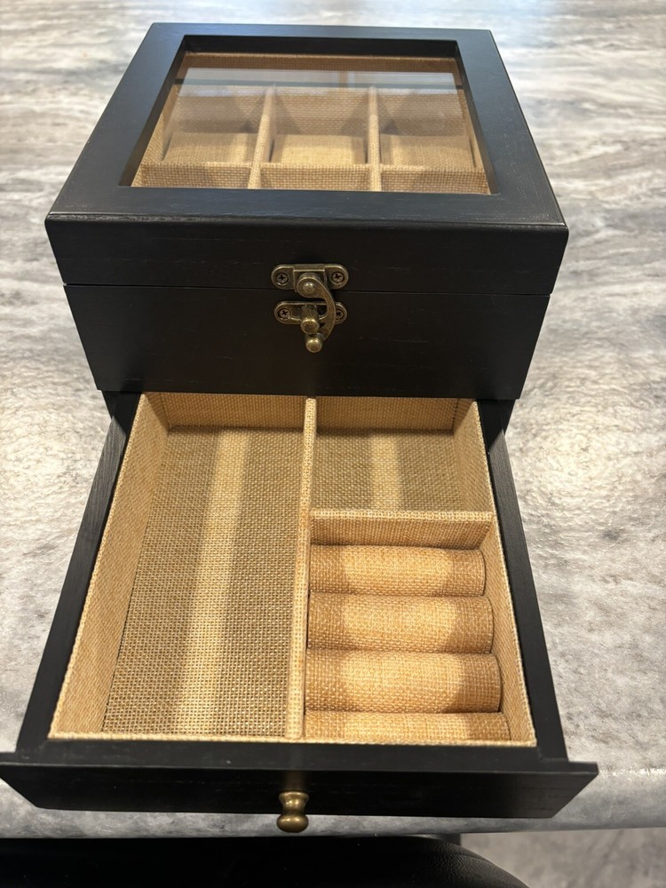 Exper City Watch Box Black