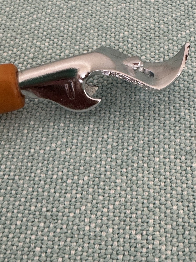 Vintage 1950s Bottle Opener with Bakelite Handle MCM Barware