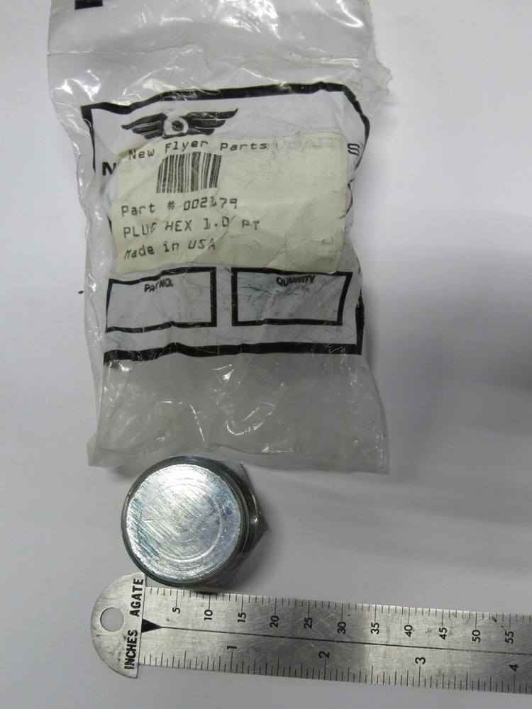 New Flyer Hex Plug 612616 002179