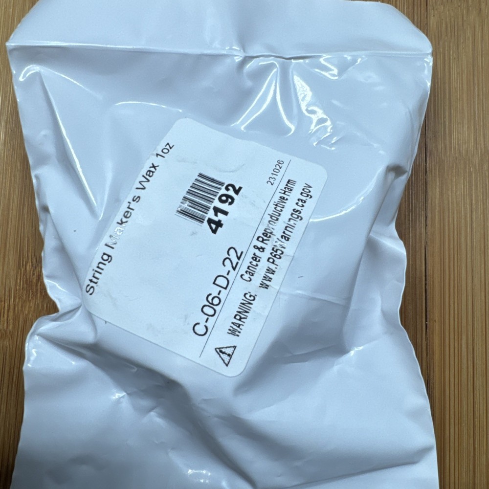 Perfect Bow String Wax - Bowstring Maintenance wax - Bowstring makers wax 1oz