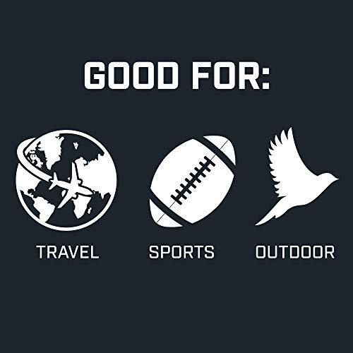 Bushnell Poweview 2 Black Binoculars Durable Lightweight Easy Grip Sharp Focus