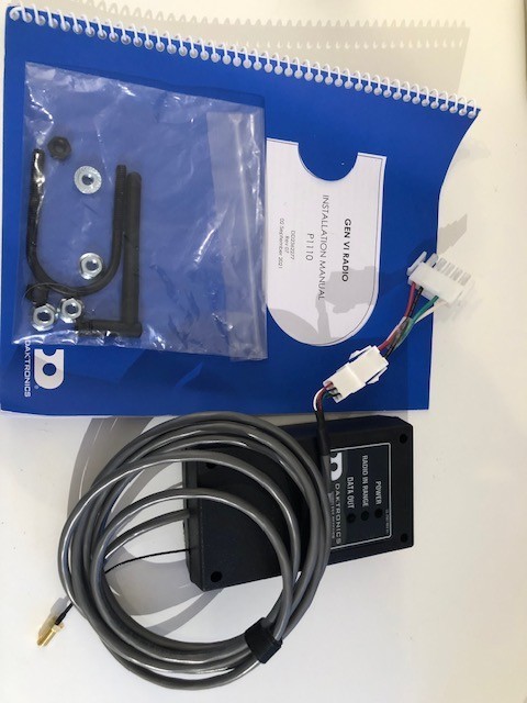 Daktronics Wireless Radio Scoreboard receiver with antenna Gen 6