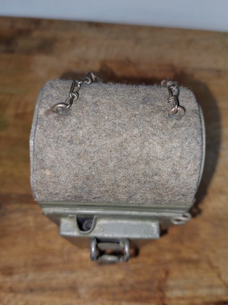 Vintage Swiss Army Dismountable Candle Lantern
