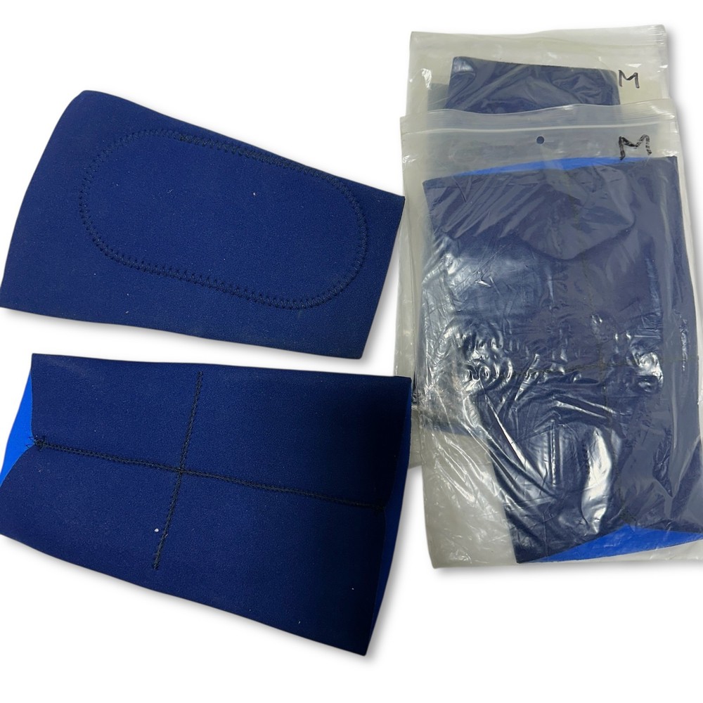 OccuMed 100 Neoprene Knee Compression Sleeve Blue Size M, 5 Pcs