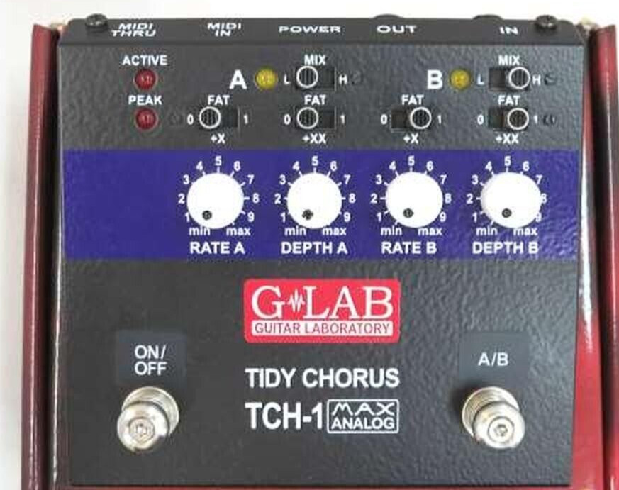 G-LAB Guitar Laboratory Tidy Chorus TCH-1 Effect Pedal