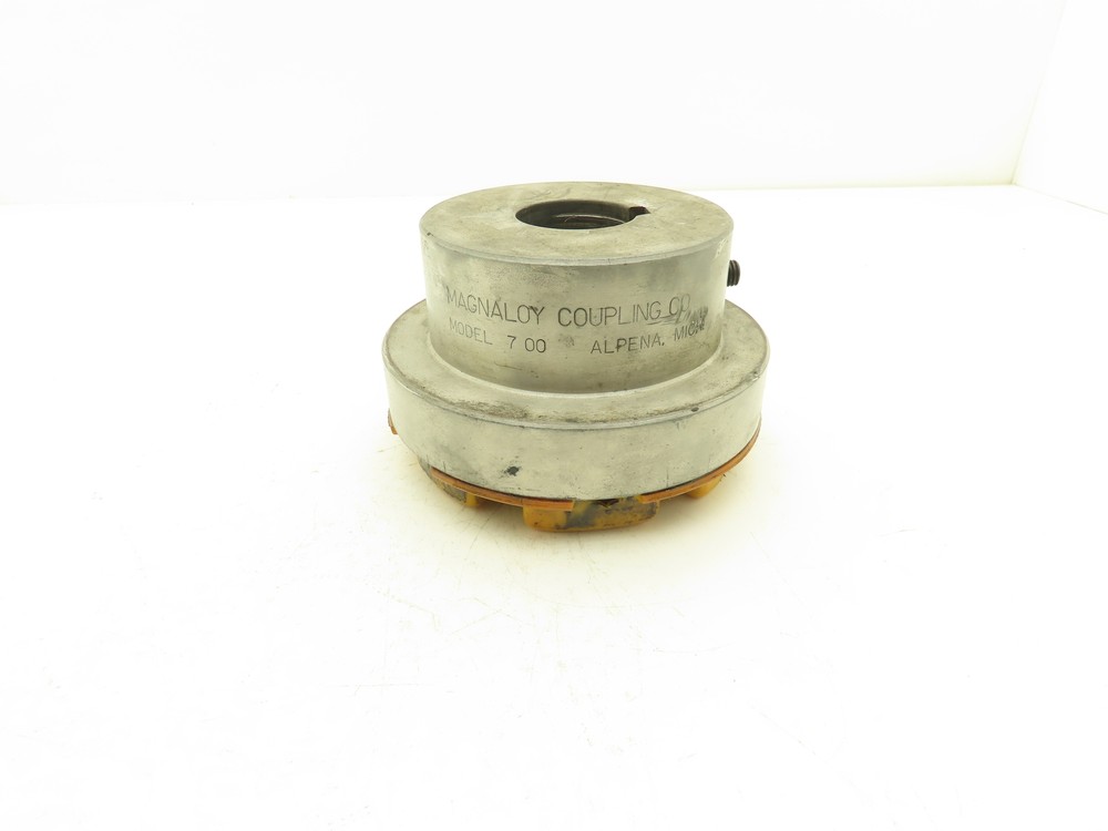Magnaloy 700 Flex Coupling Hub Aluminum 2" Bore w/Insert