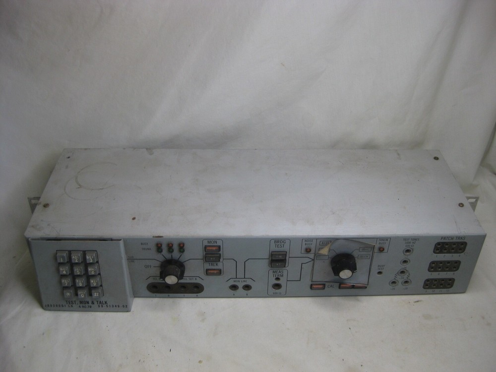 TEST MON TALK electronic ? keypad telephone phone patch bridge connection box