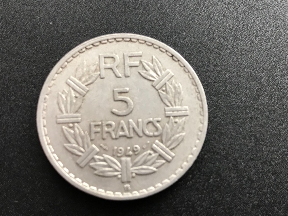 France 5 francs 1949 coin