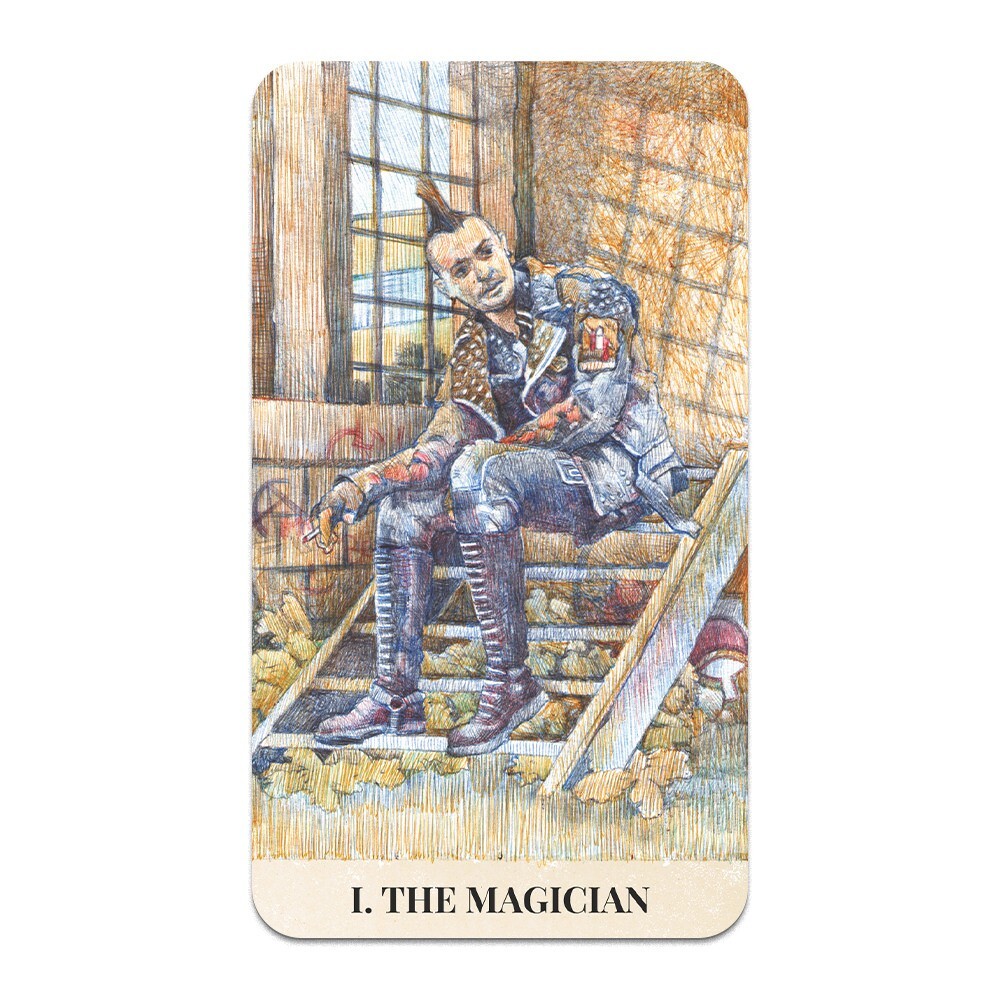 City Labyrinth Tarot, 78 Cards Indie Tarot Deck