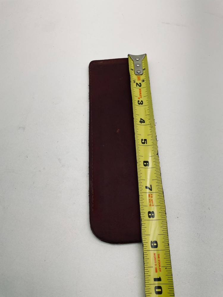 EZE LAP DIAMOND STONE SHARPENING STONE LEATHER SHEATH