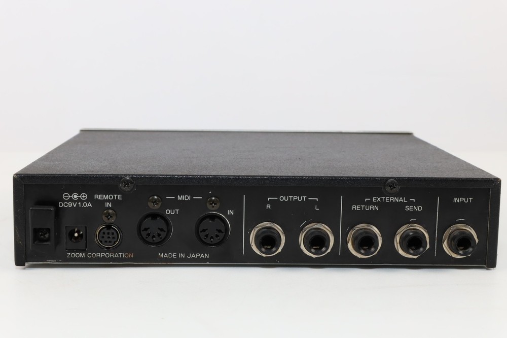 Zoom 9050 9030 Advanced Instrument Effects Processor Repaired W/Adapter