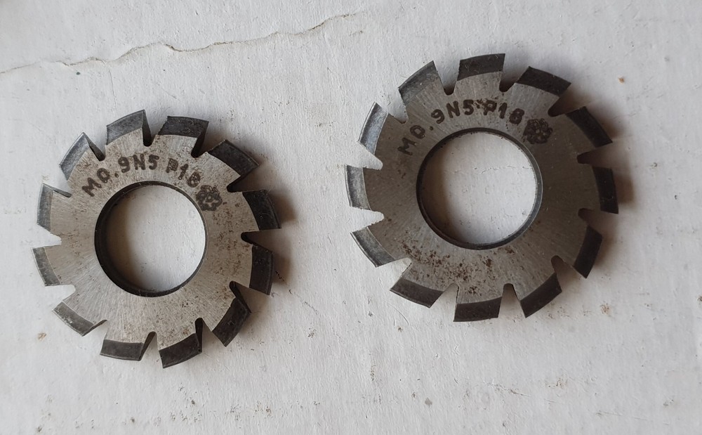 Involute Gears Cutter M 0.9 HSS