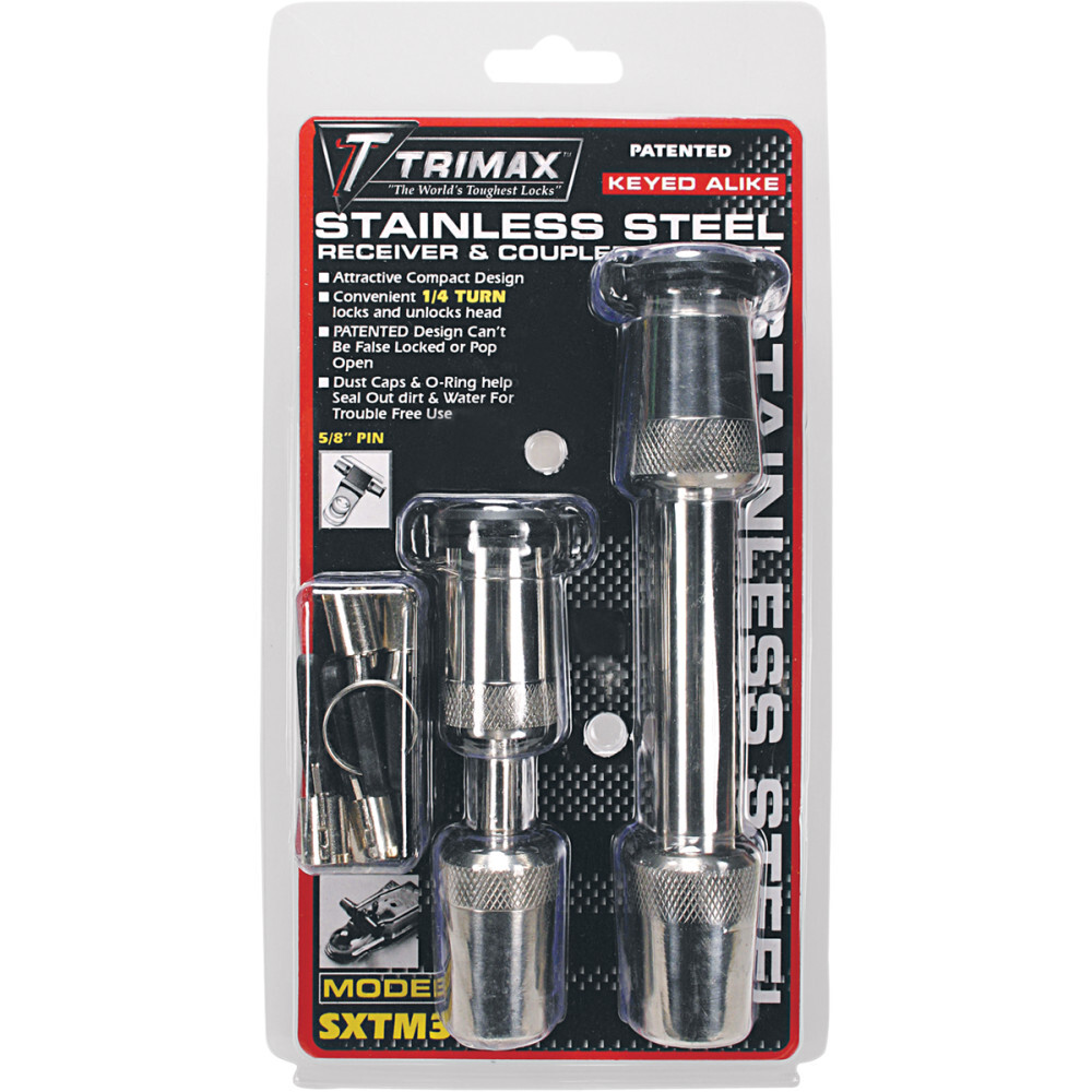Trimax Stainless Coupler and Receiver Lock | SXTM31