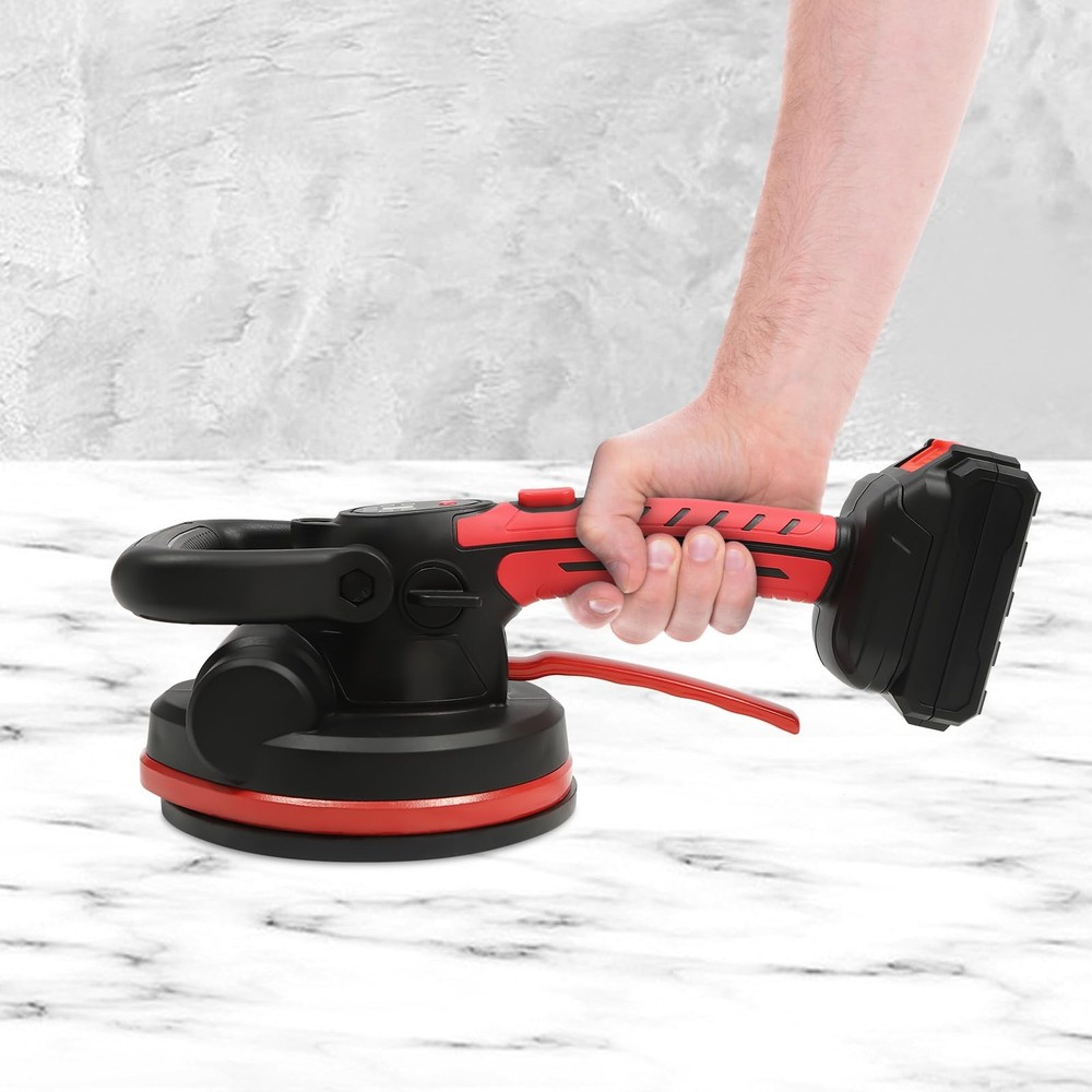 Handheld Tile Vibration Machine LCD Screen 1200mAh Automatic Leveling 6 Gears