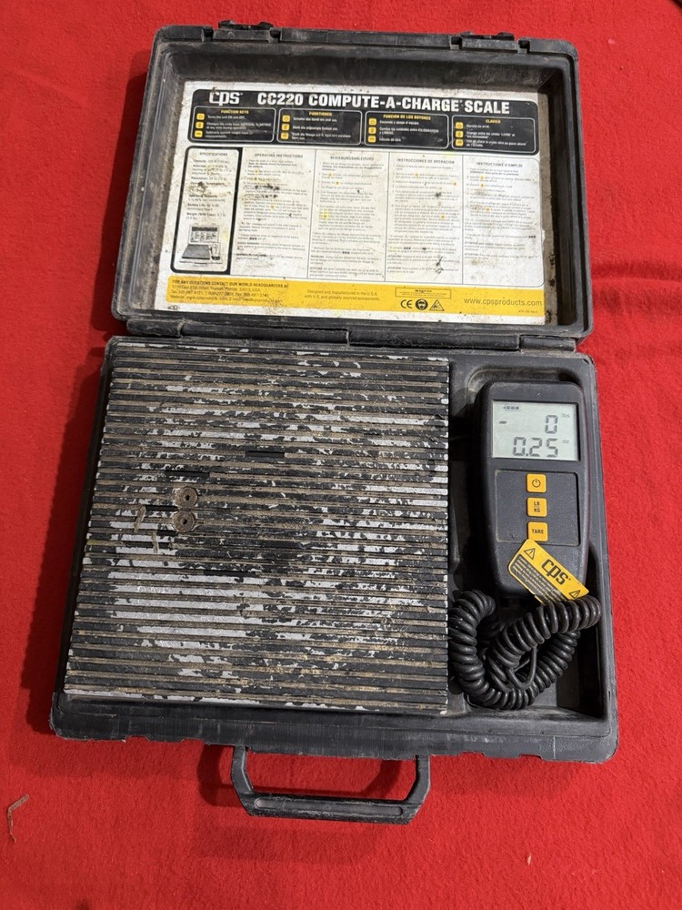 cps cc220 compute-a-charge scale