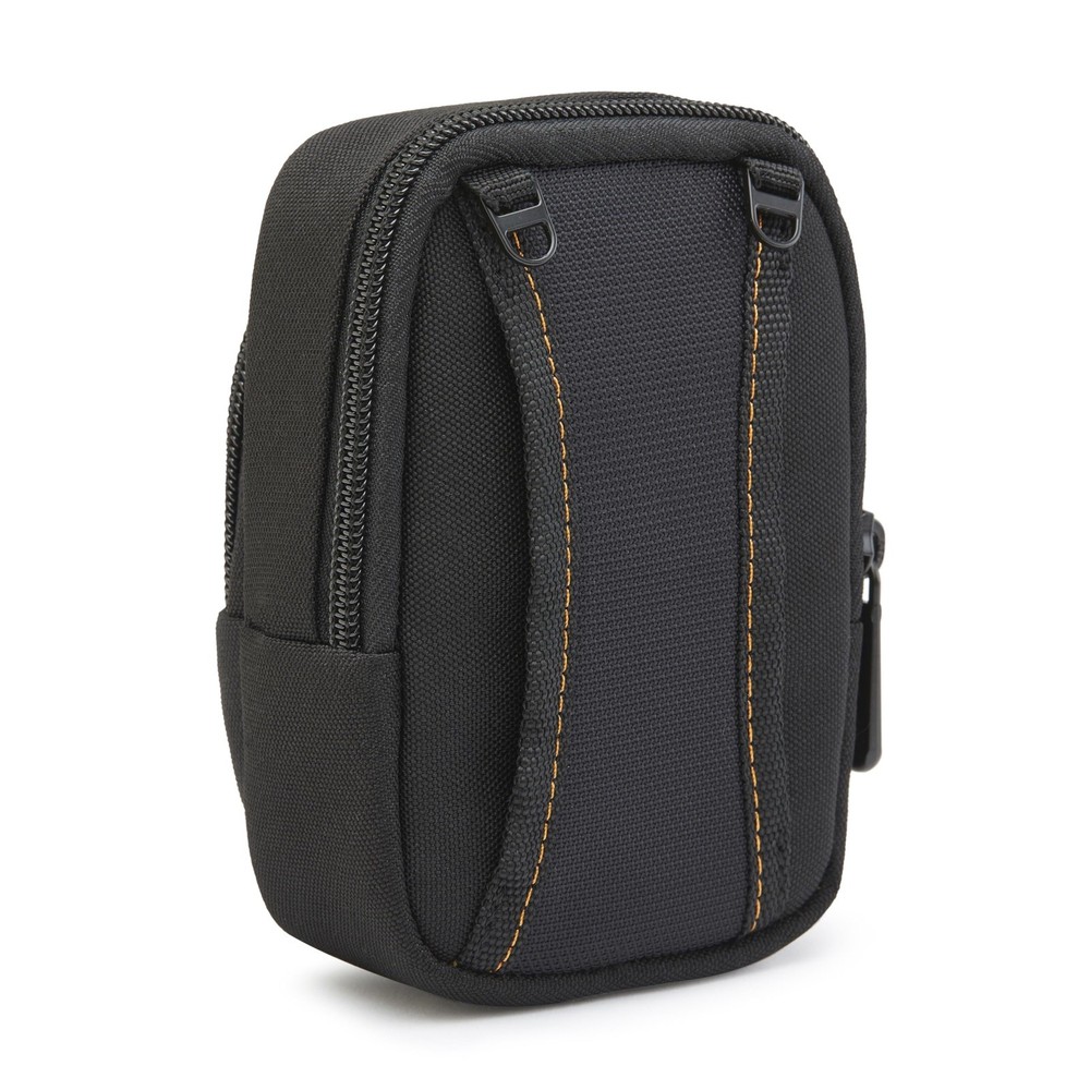 Amazon Basics Medium Point and Shoot Camera Casewith Internal Paddin Black Solid