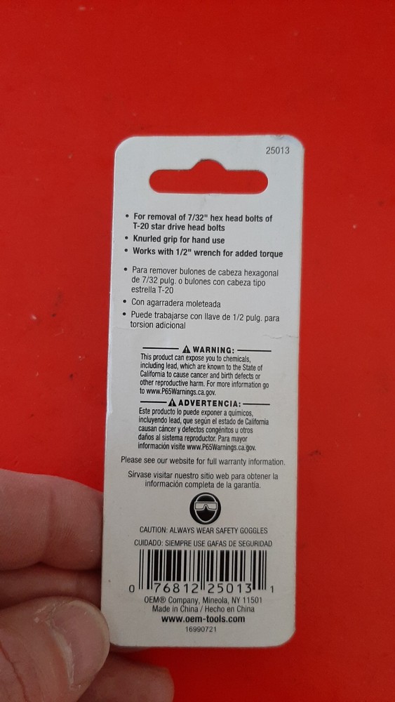 NEW Oem Tools 25013 Ford Ignition Module Wrench For Distributor Mounted Modules