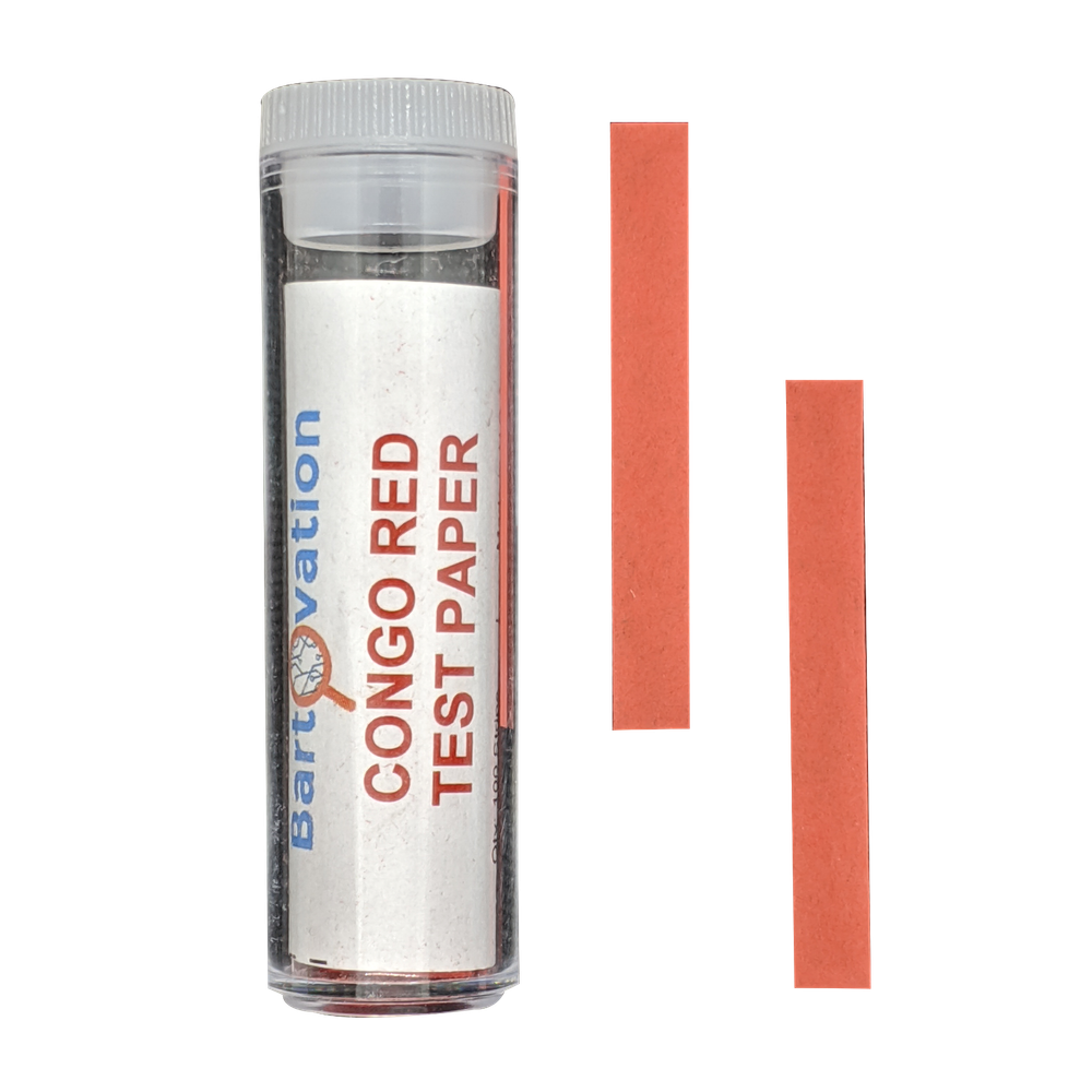 Congo Red Test Paper [Vial of 100 Strips]