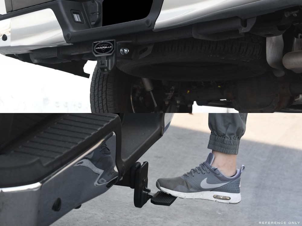Armordillo FD Series 5" Foldable Rear Hitch Step|Compatible for Class 3 Trail...