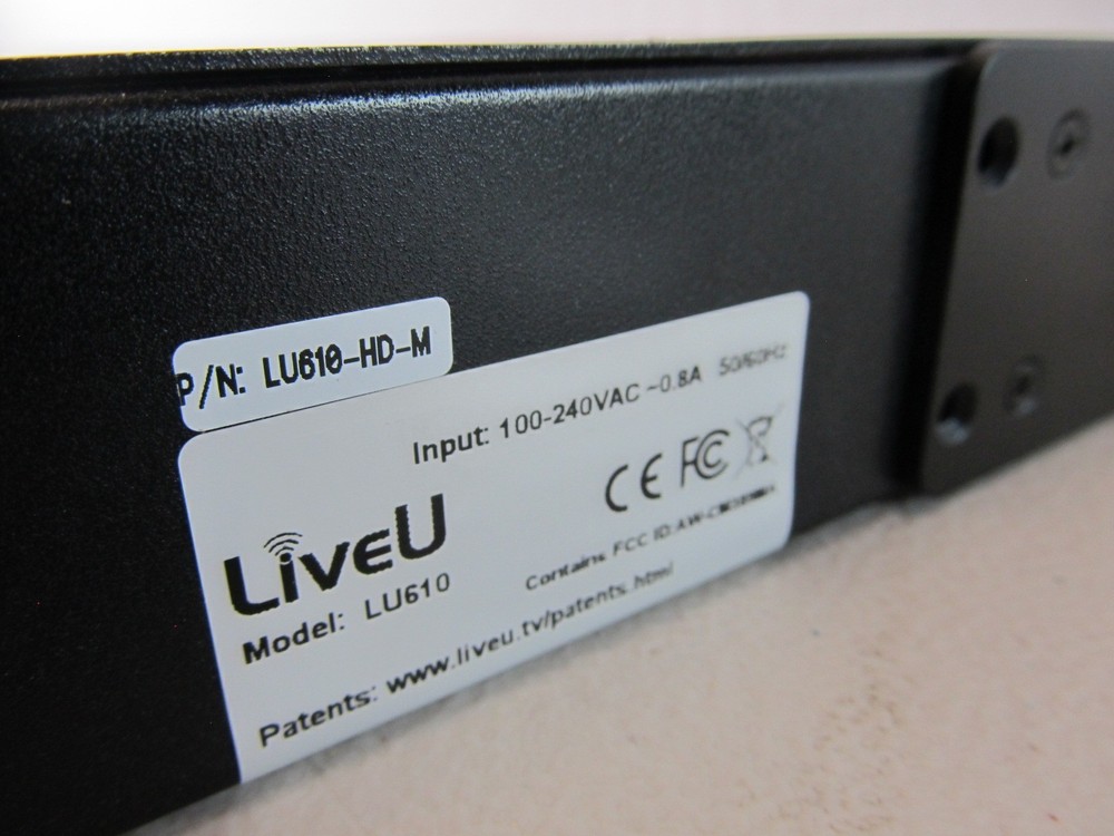 LiveU LU610-HD-M Encoder w/ Internal Modems, Rack Mountable