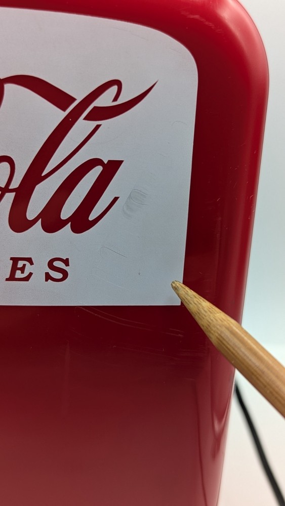 Vintage Coca-Cola Mini Fridge Hot Cold