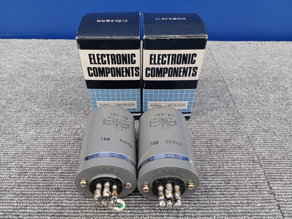TAMURA TKS-50 Input Transformer Pair Very Good from JP