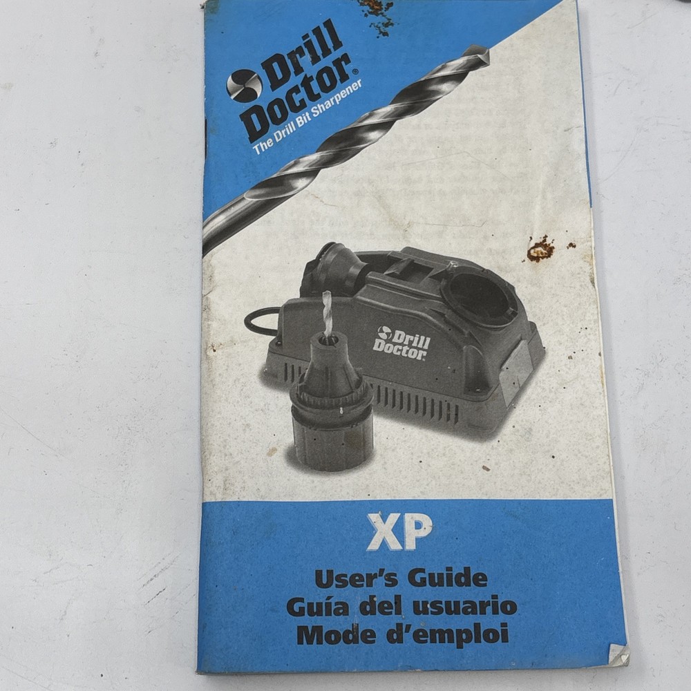 Drill Doctor XPK Drill Bit Sharpener ONLY, No Chuck or Chuck Adapter READ