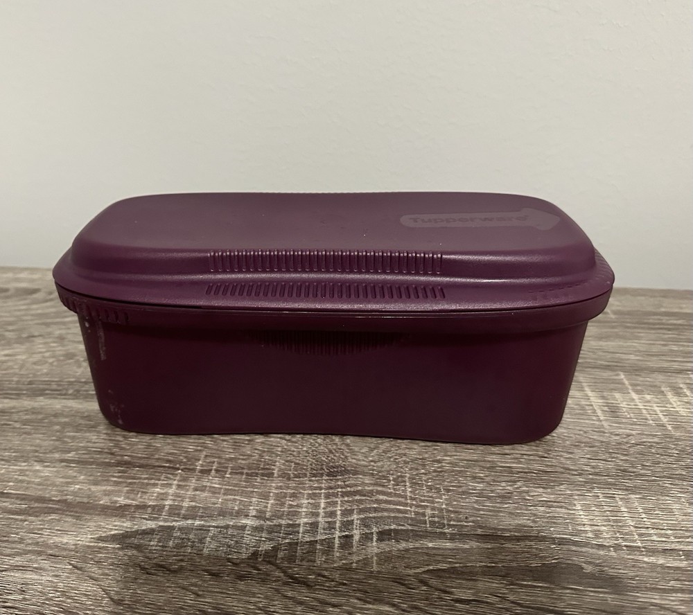 Tupperware Microwave Pasta Maker Spaghetti Cooker Steamer Strainer 8 Cup