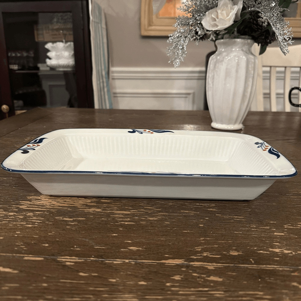 DANSK BISTRO Maribo Rectangular Baking Dish Cookware Made In Japan