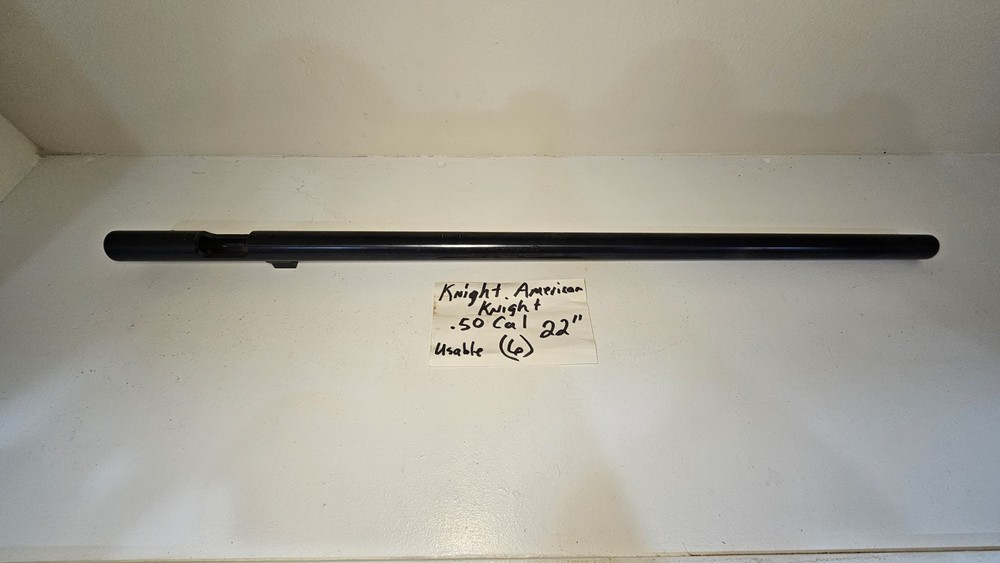 Knight American Knight Inline Muzzleloader 22" Barrel No Breech (6)