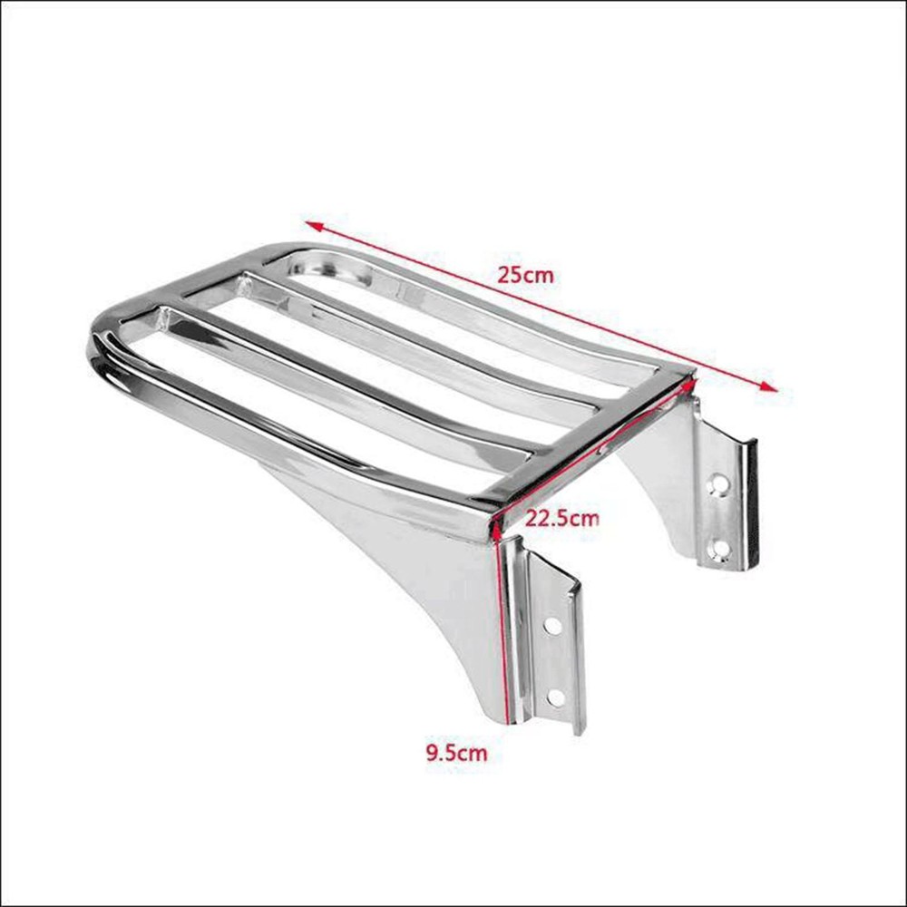 Chrome Motorcycle Trunk Luggage For