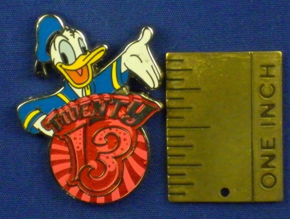 Donald Duck 2013 Mini Pin Collection Pin # 93924