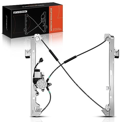 A-Premium Front Driver Side Power Window Regulator w/Motor Replacement for