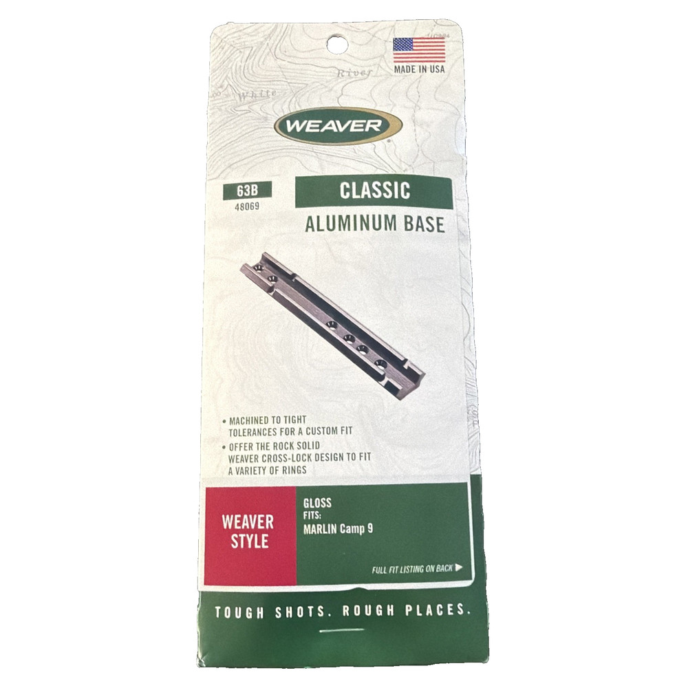 Weaver Top Mount Scope Base #63B