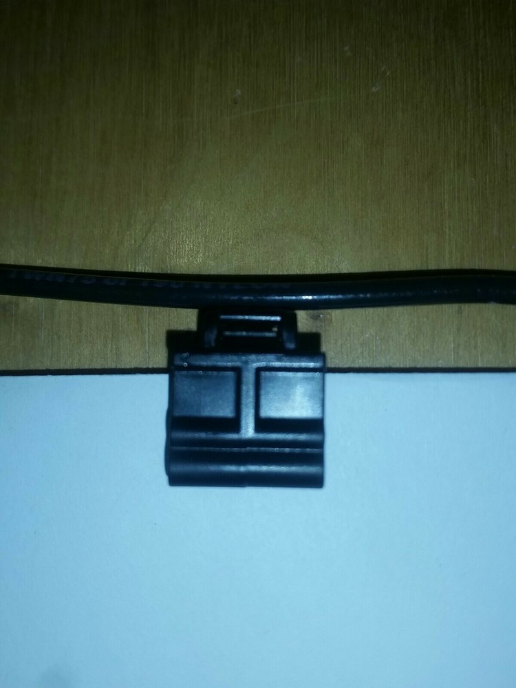 10 Pcs Edge Zip Tie Wire Cable Clips (parallel and along edge)♡156-00873