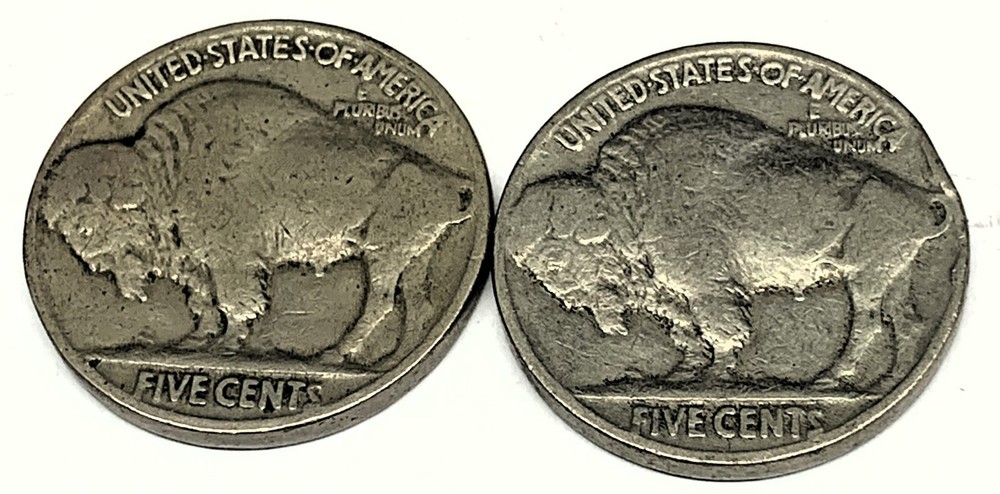 # C2673 U.S. BUFFALO NICKELS, 1936, 1937