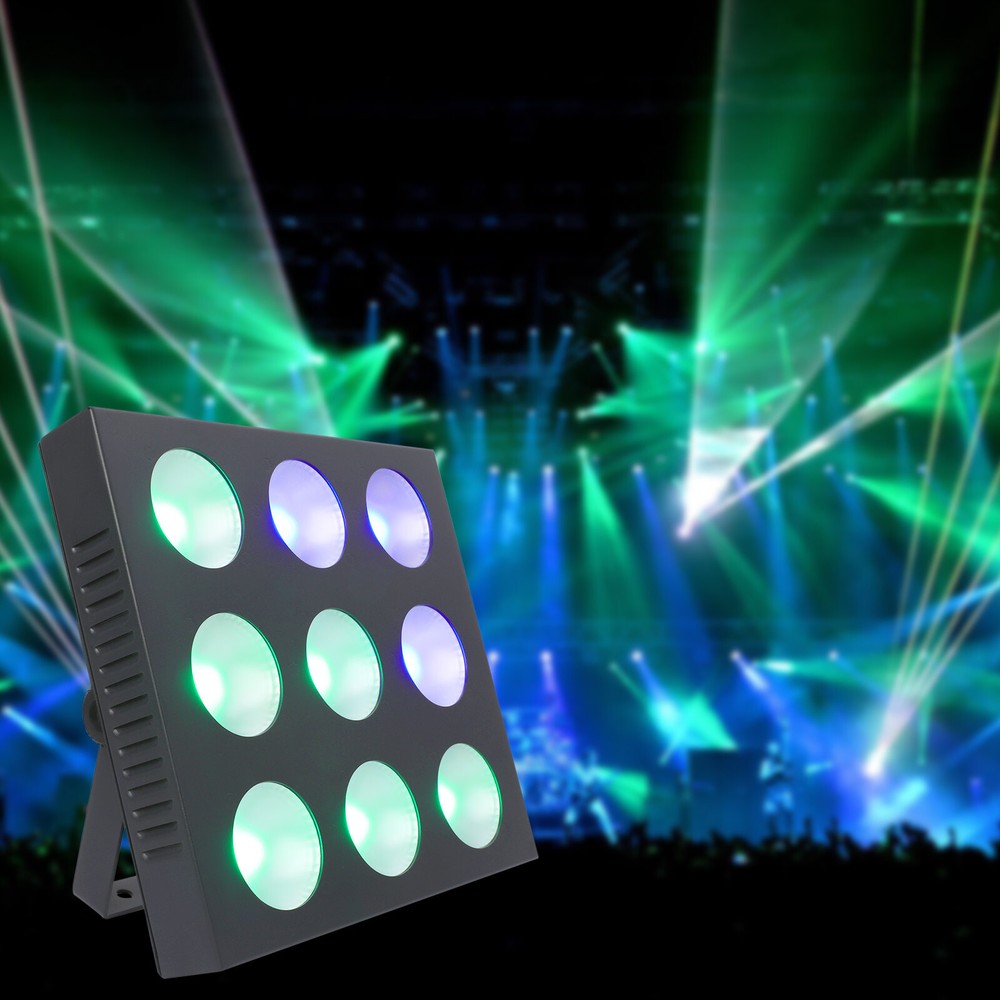 LED 4-In-1 DJ Light Stage Projection Effects Lamp Rectangular Stage Light RGBW