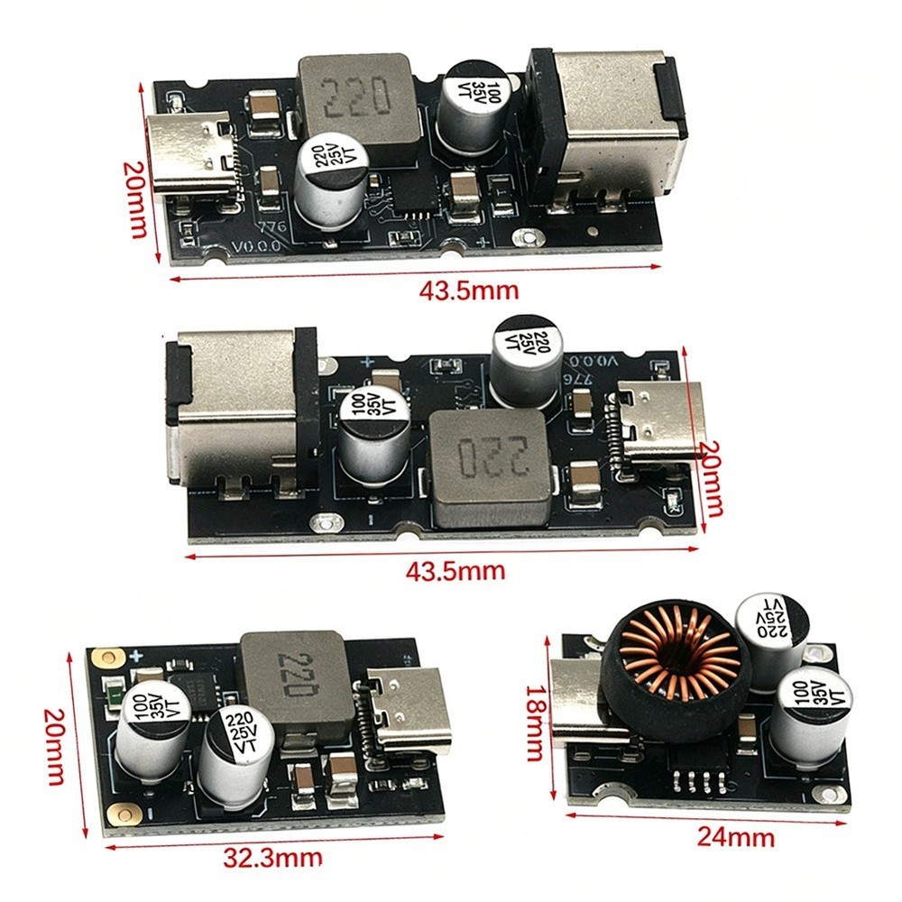 USB-C Power Module 65W Fast Charger For USB-C Laptop Charging PD3.1 Support