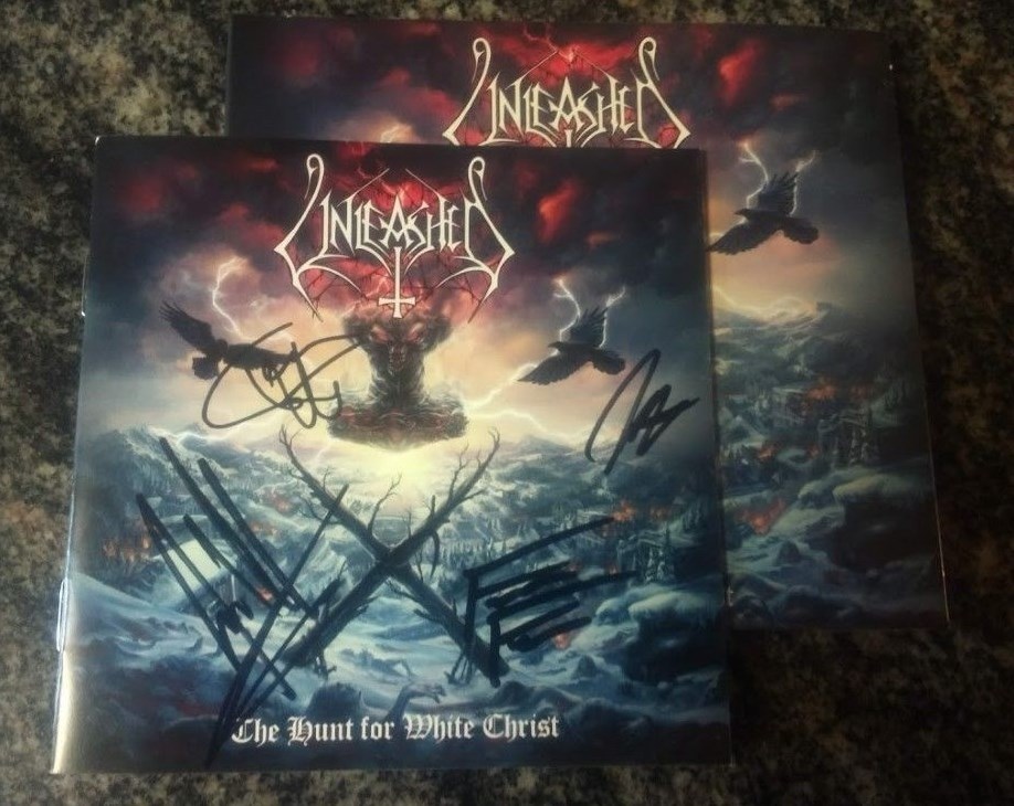 AUTOGRAPHED Unleashed - Hunt For White Christ Signed