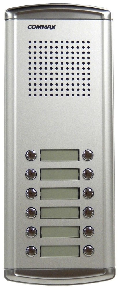COMMAX 12-Buttons Audio Intercom Door Panel for Apartment DR-12AM