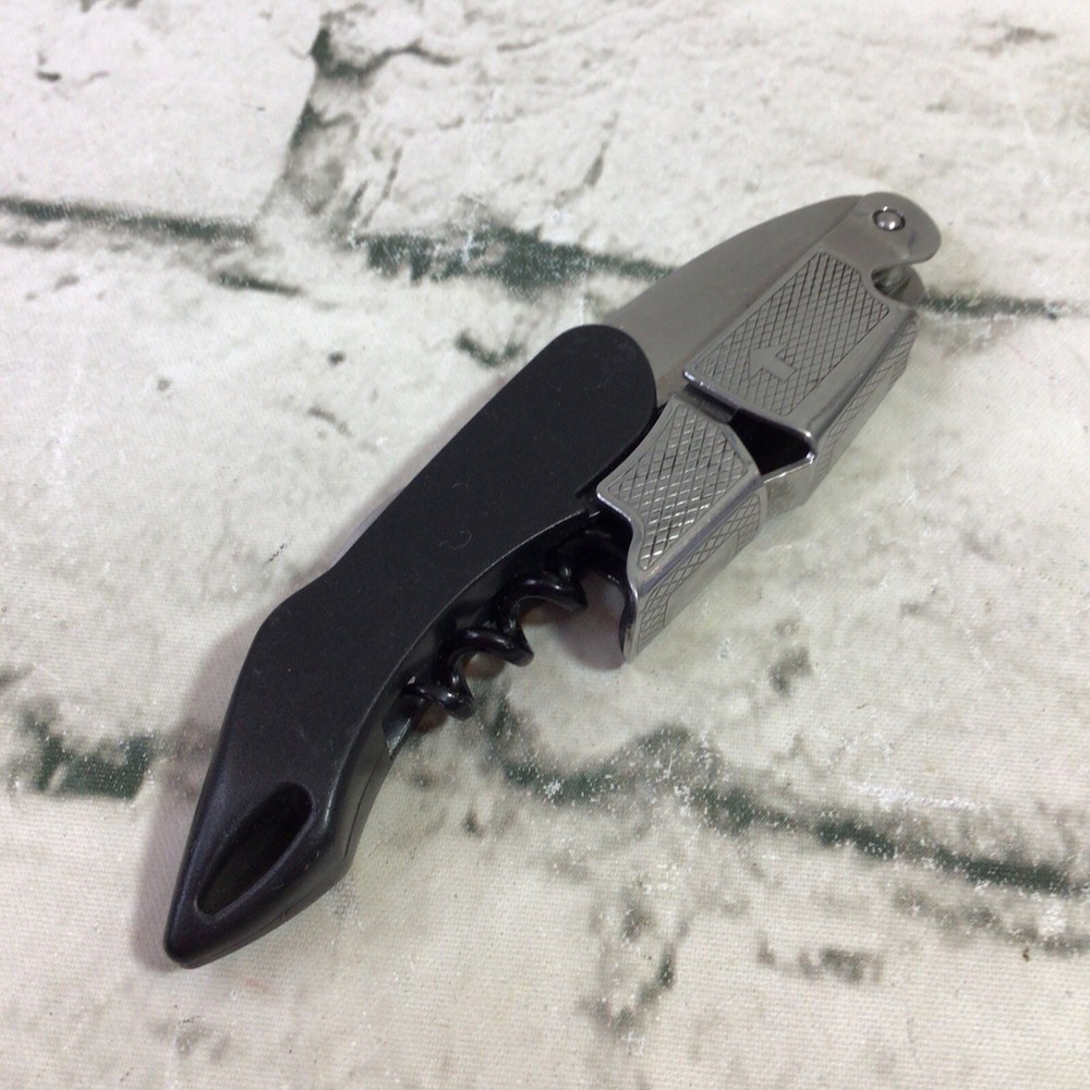 Corkscrew Pocket  Bottle Opener Utility Tool Barware Bartender Gadget